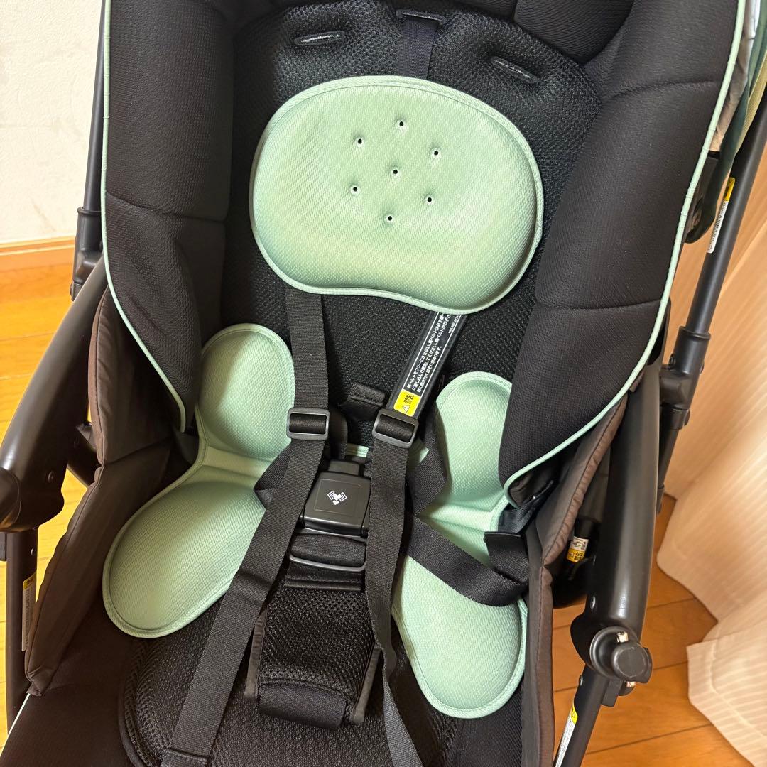 我部様用　Aprica アップリカ　ラクーナクッションAE リミテッド・グリーン