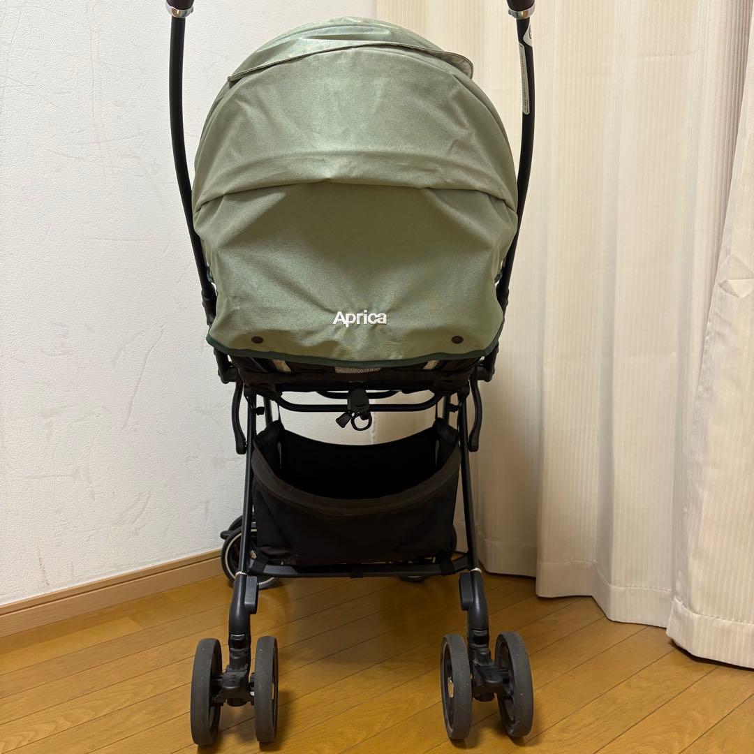 我部様用　Aprica アップリカ　ラクーナクッションAE リミテッド・グリーン
