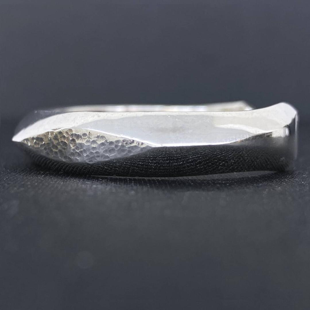 MOTO LEATHER & SILVER シルバー コンテンポラリー バングル