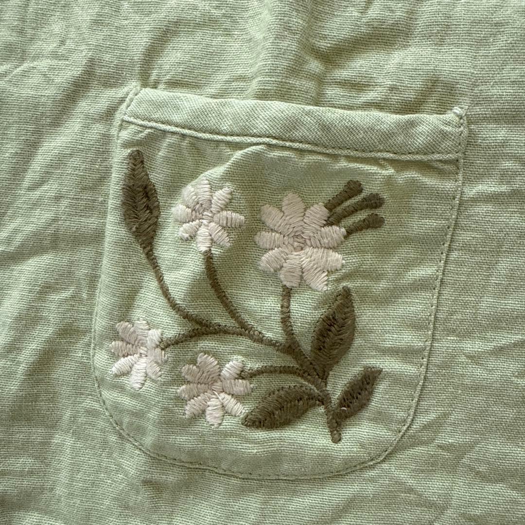apolina 2-3Y 刺繍　チュニックワンピース