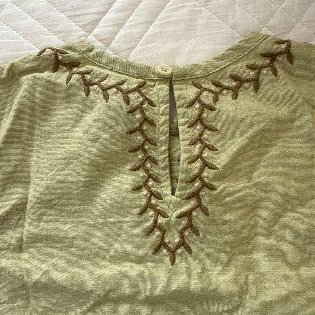apolina 2-3Y 刺繍　チュニックワンピース