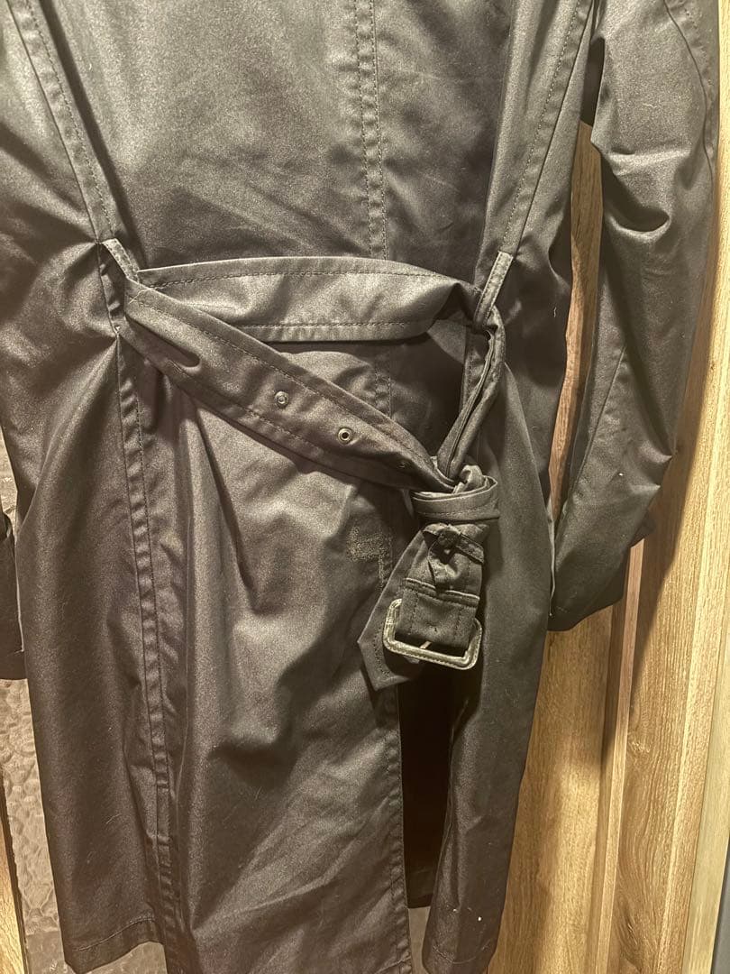 COACH ブラック トレンチコート　Sサイズ