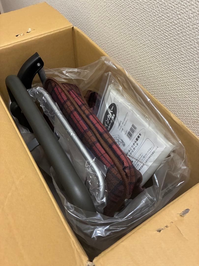 【新品】シルバーカー　ユーメイトFX チェックワイン