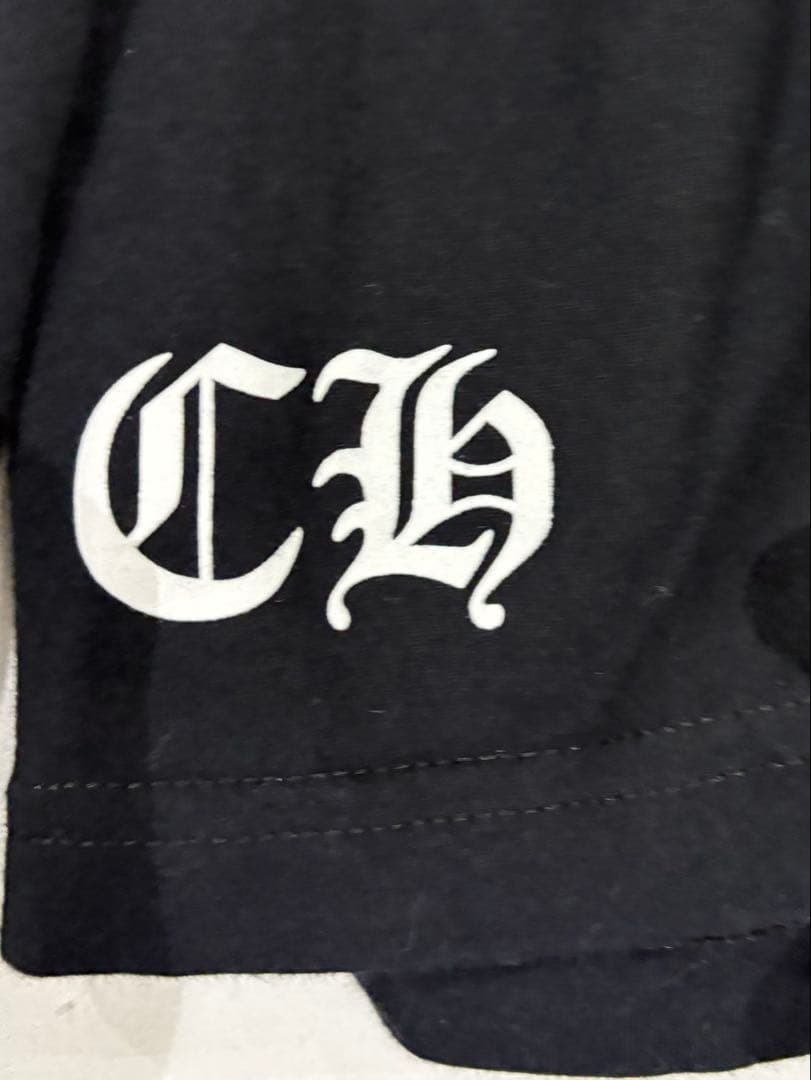 希少 chrome hearts 星 star long t ロンt 黒 クロム