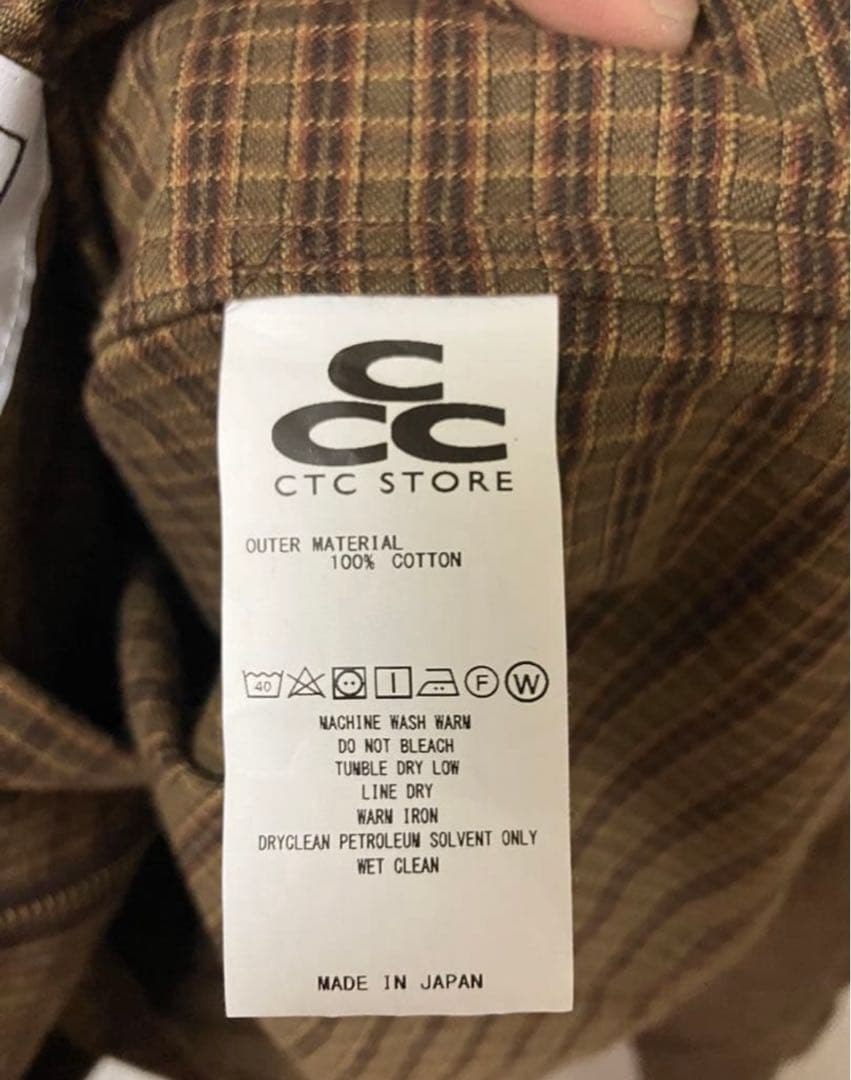 CTC STORE × imagine ZIP UP SHIRT JACKET