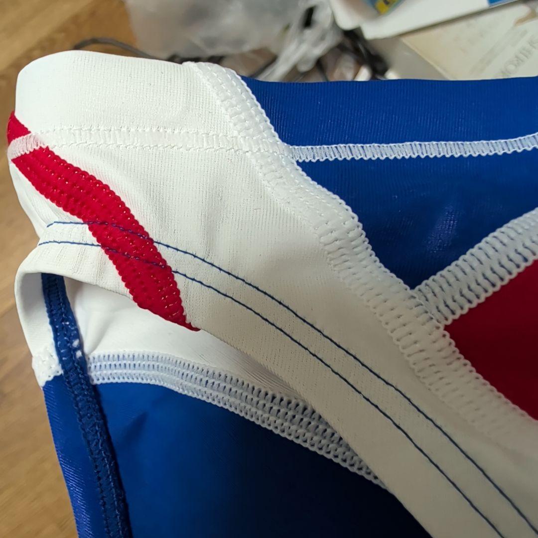 speedo 競泳水着 赤・青・白