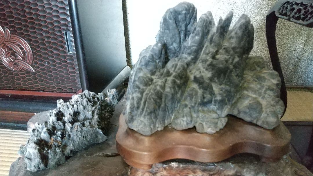 水石　置物　インテリア　鑑賞石