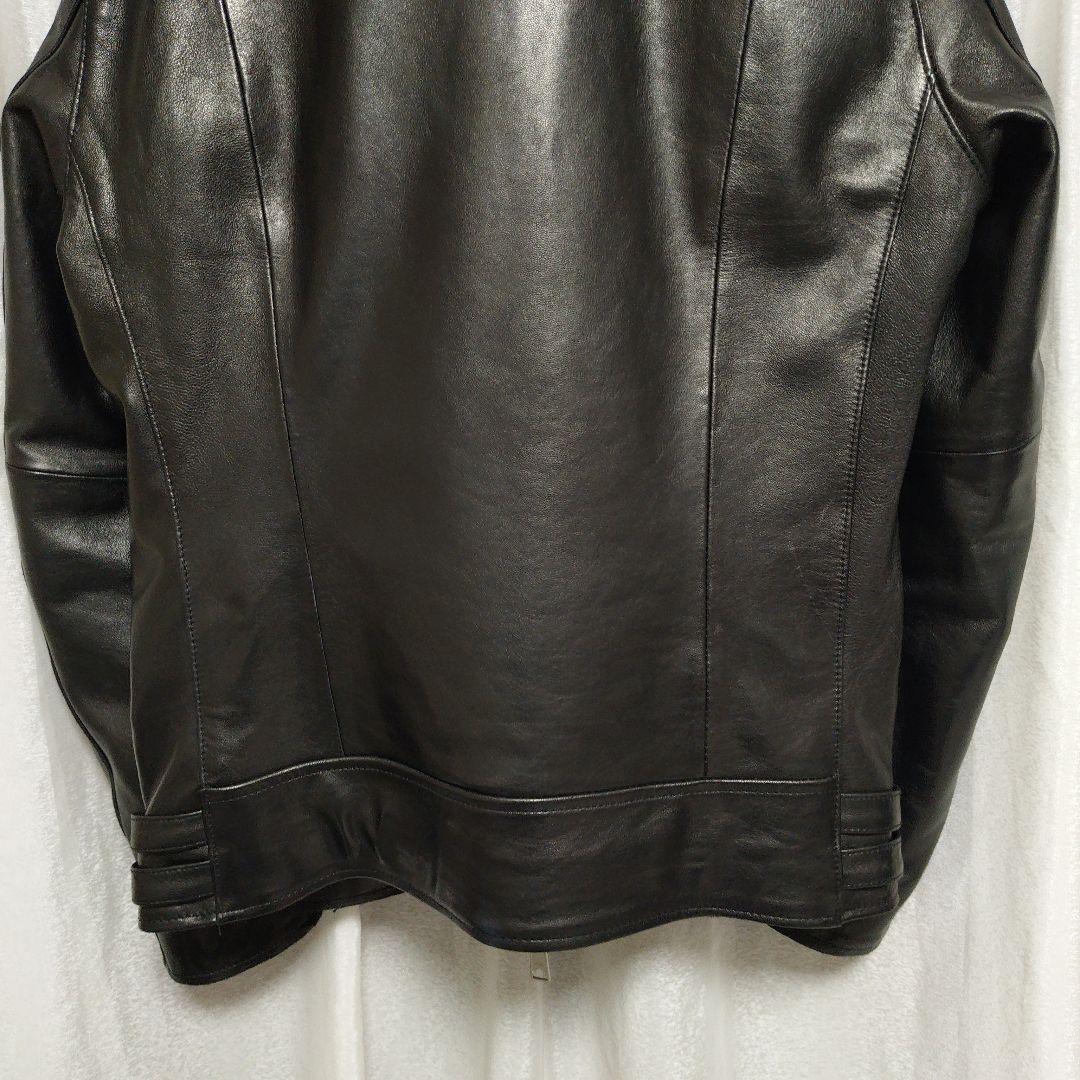 BUFFALO BOBS 黒 レザーライダースジャケット