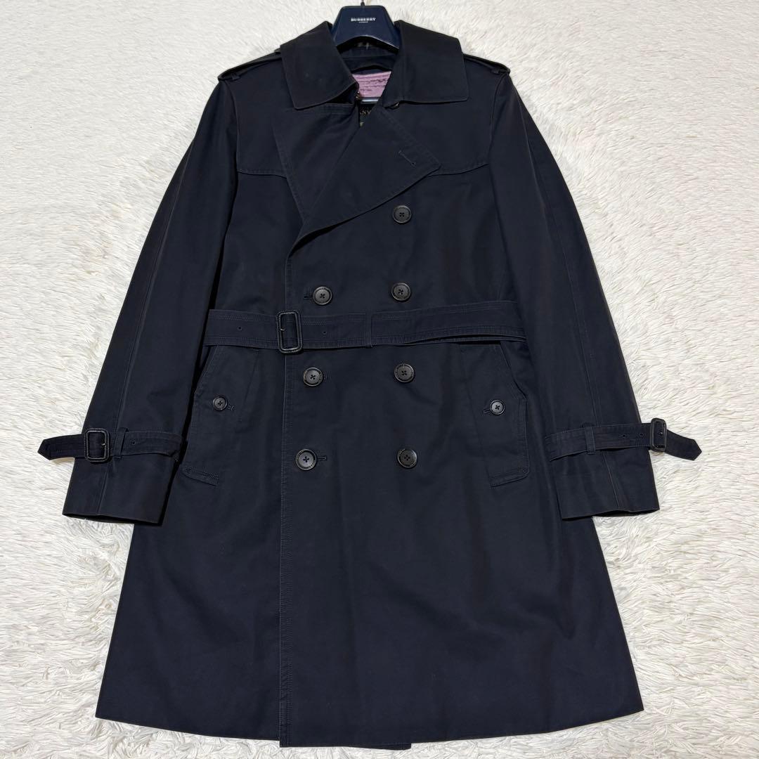 美品　サンヨー　100年コート　トレンチ　ライナー　　ベルト　ブラック　L