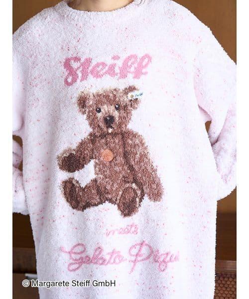 ジェラピケ　Steiff　パウダーネップジャガードワンピースです★