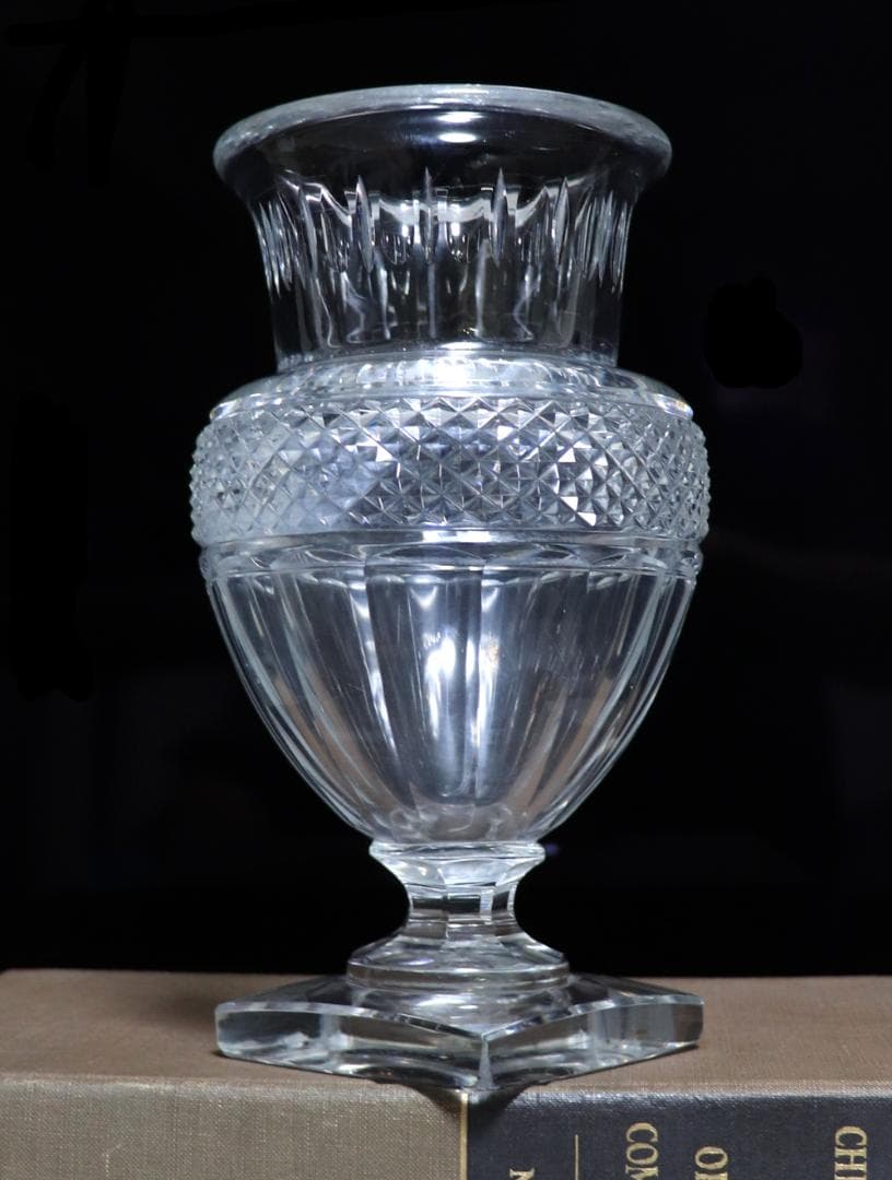 オールド・バカラ パリギャラリーミュージアム限定 1.1kg 大型花瓶 メディチ