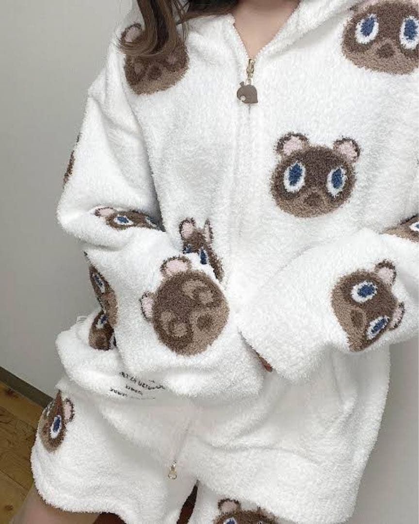 GELATO PIQUE ジェラピケ ルームウェア セットどうぶつの森 たぬきち