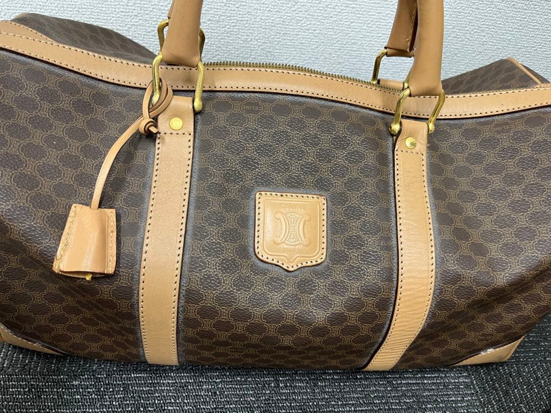 CELINE ブラウン ボストンバッグ 中型