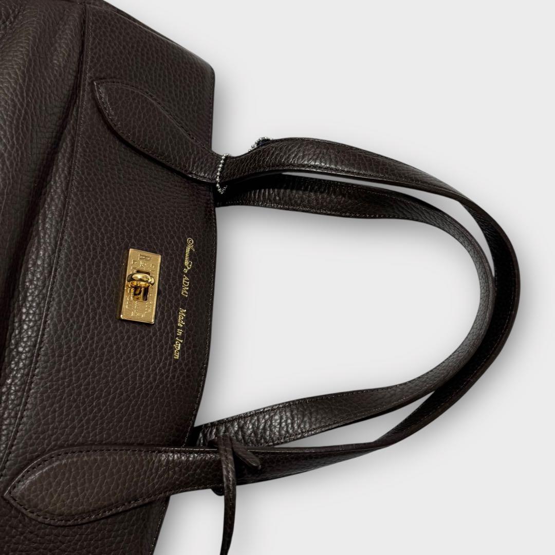 超美品✨A.D.M.J. トートバッグ　ショルダーバッグ　A4可能　肩がけ