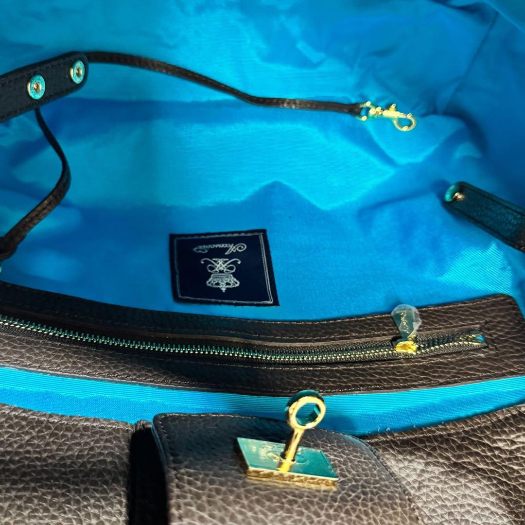 超美品✨A.D.M.J. トートバッグ　ショルダーバッグ　A4可能　肩がけ