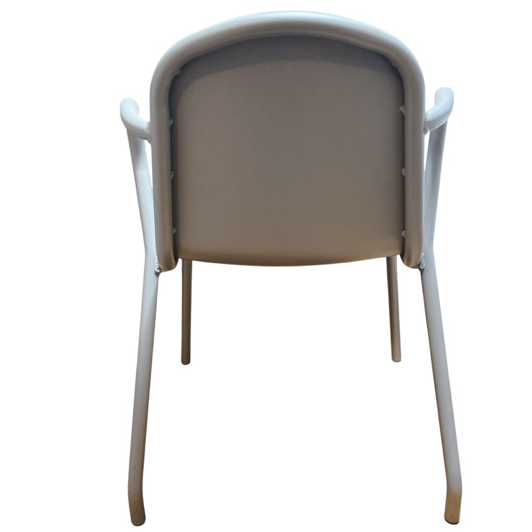 【希少】②IKEA TUNHOLMEN ガーデンチェア 2脚グレー スタッキング