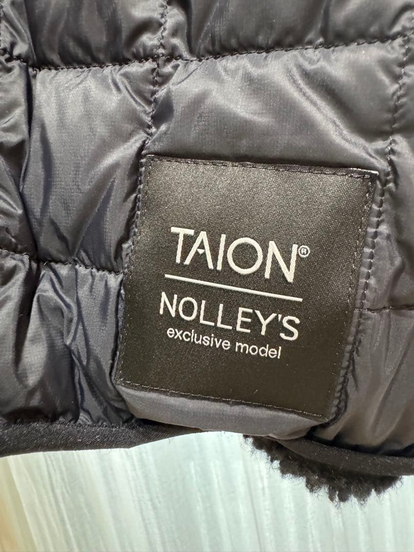 taion nolly's リバーシブル　ダウン　ボアジャケット
