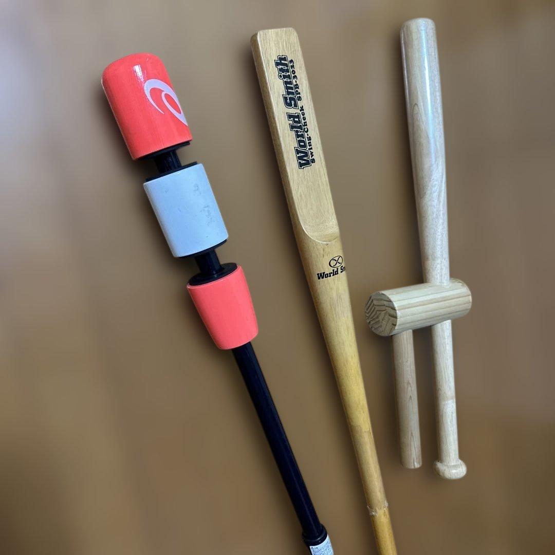 野球　バッティング　トレーニングバットセット