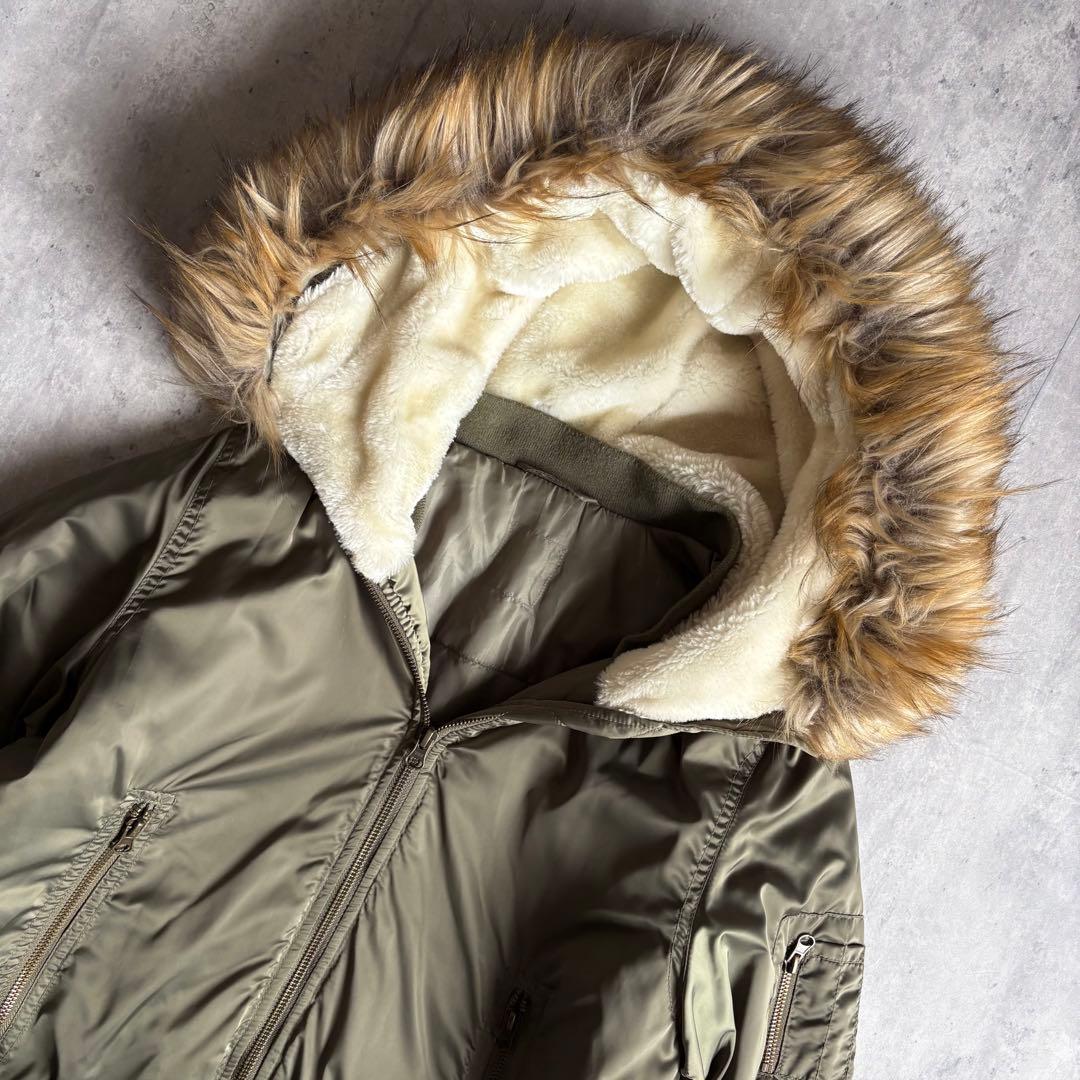 【00s archive】N-2B フライトジャケット　ファー付　y2k お兄系