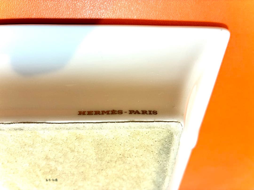 HERMES エルメス　フォックステリア　犬　灰皿　お皿　プレート