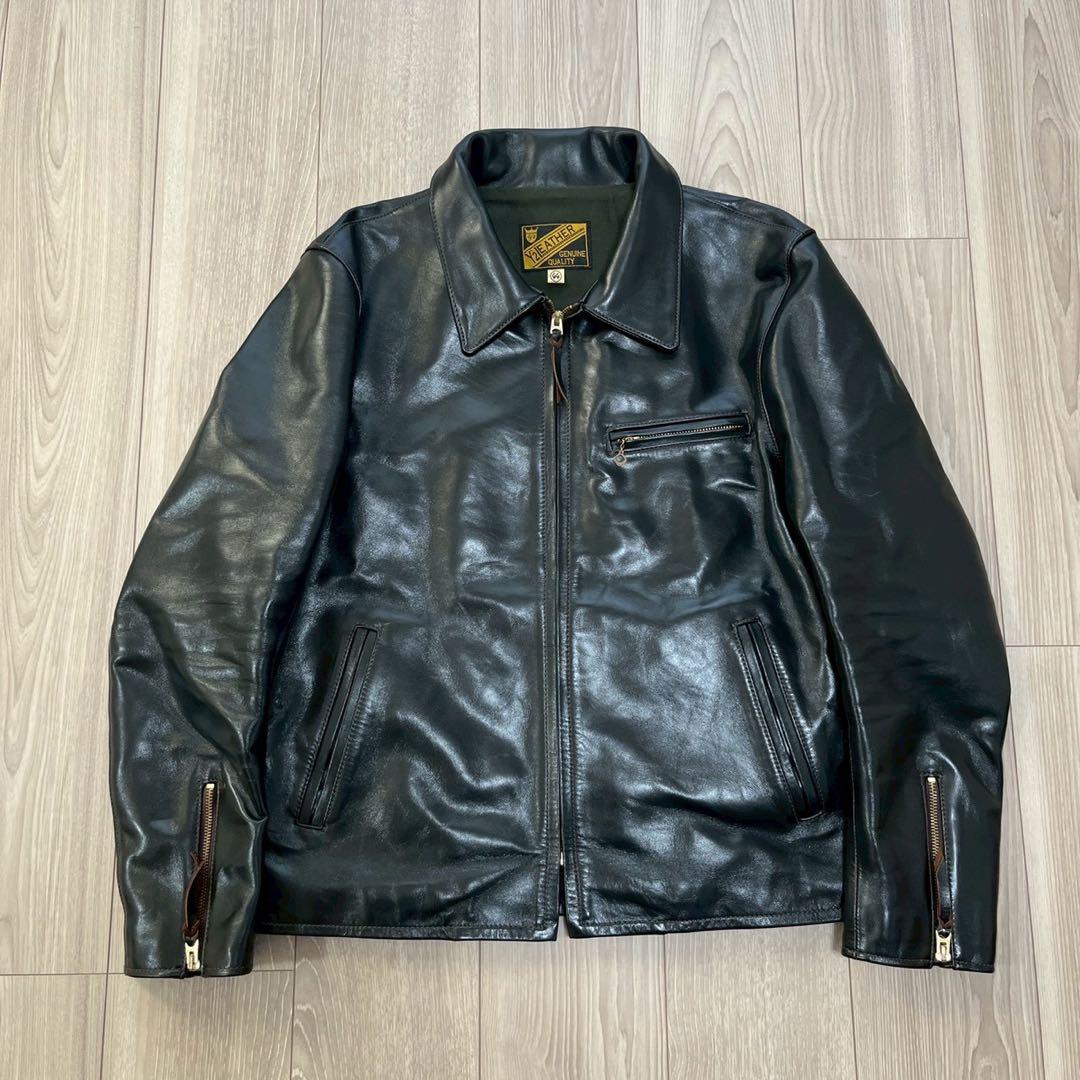 【神サイズ】Y'2 LEATHER ホースハイド レザージャケット 44