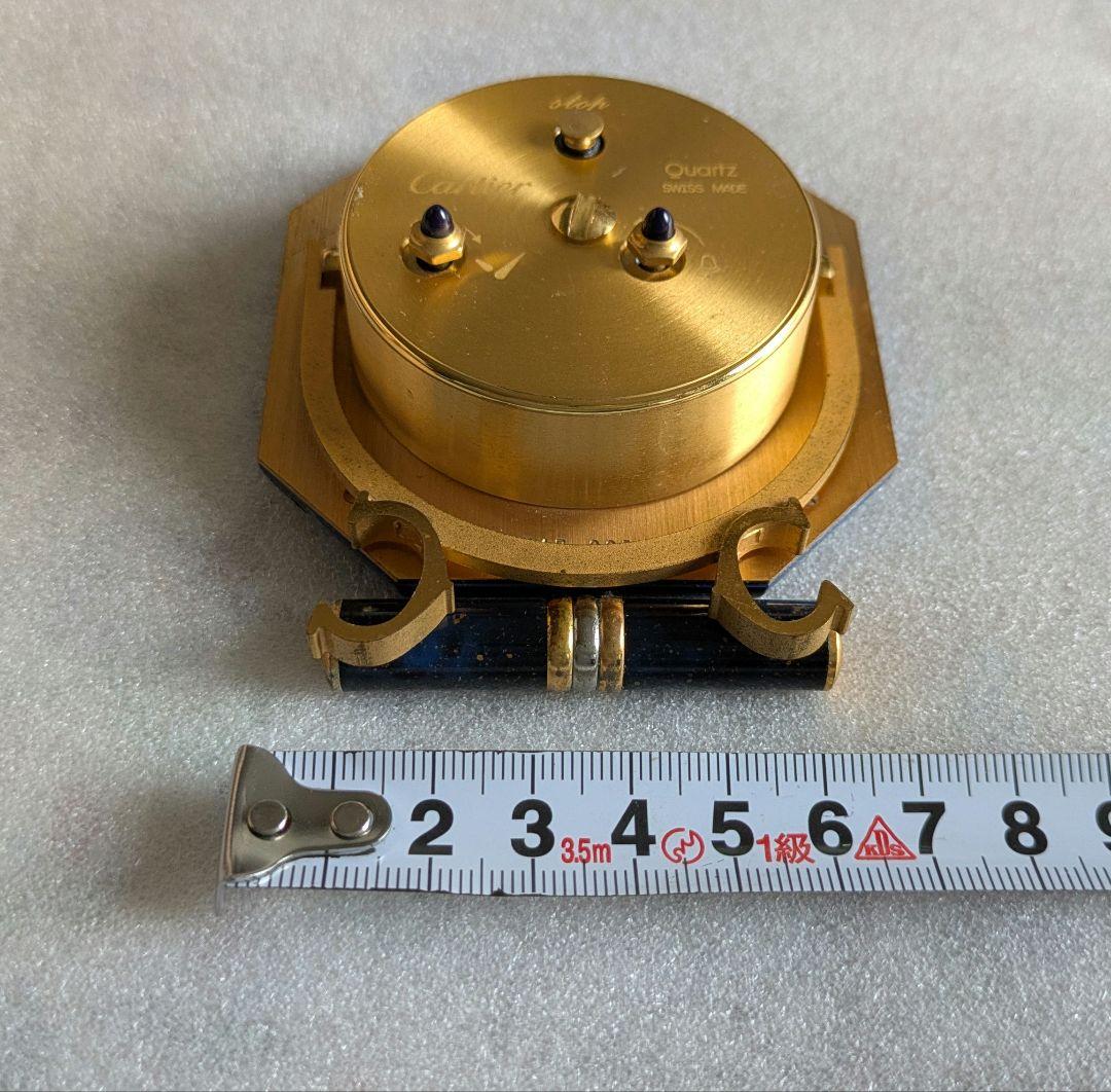 カルティエ　90s　トラベルアラームクロック　　アンティーク　ヴィンテージ