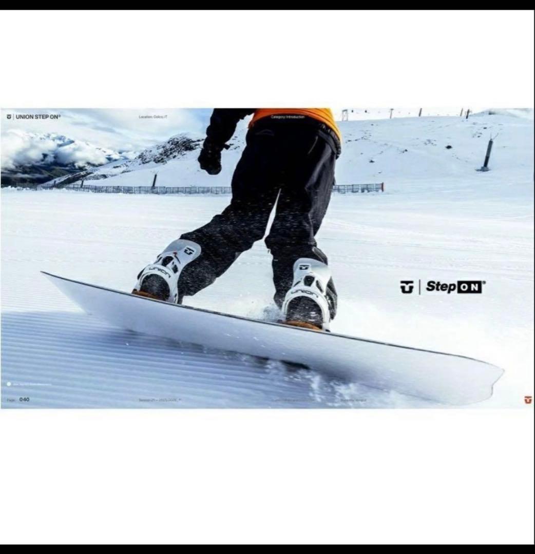 Atlas Step On ビンディング Mサイズ ホワイト 新品