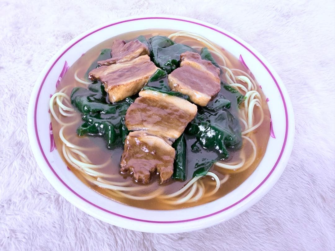 貴重♪食品サンプル スタミナラーメン 直径約21.5cm 昭和町中華