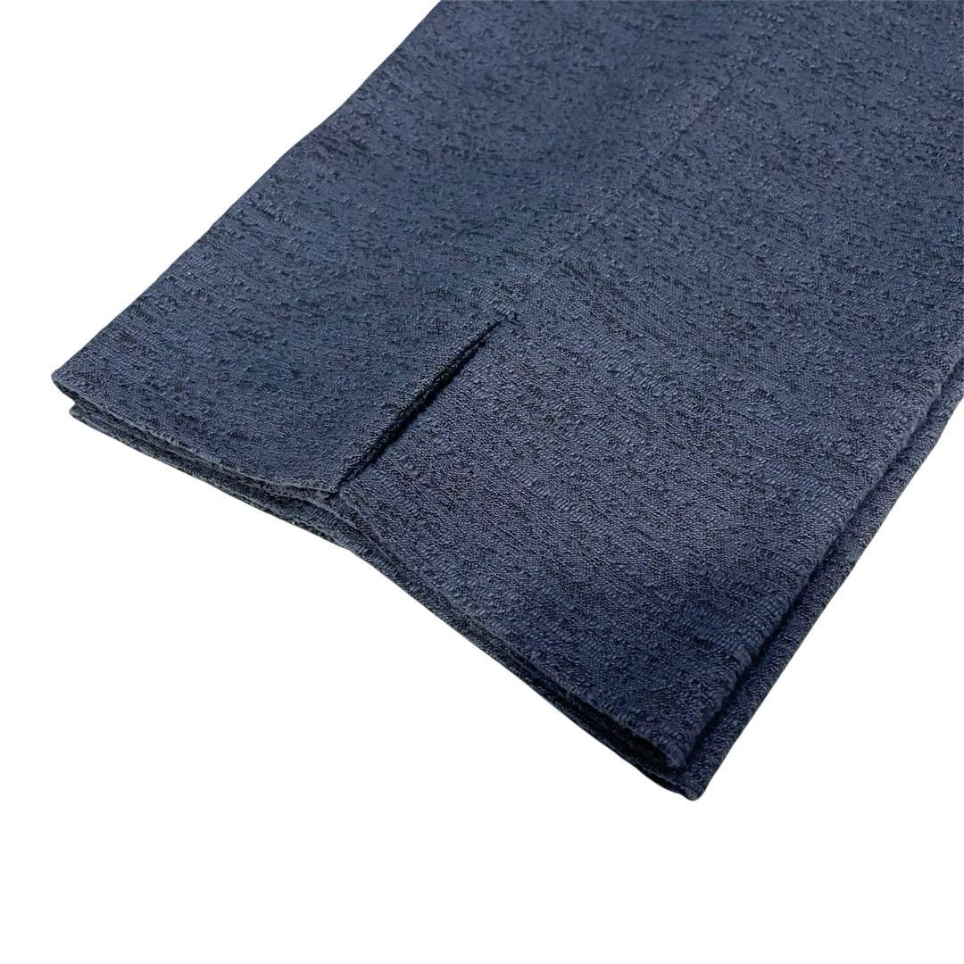 美品　DAMA collection ノーカラー　セットアップ　13AR 紺