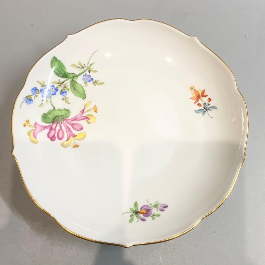 美品 マイセン 磁器 お皿 おまとめ 3点セット ドイツ ベーシックフラワー