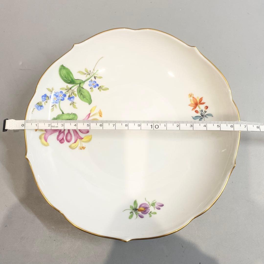 美品 マイセン 磁器 お皿 おまとめ 3点セット ドイツ ベーシックフラワー