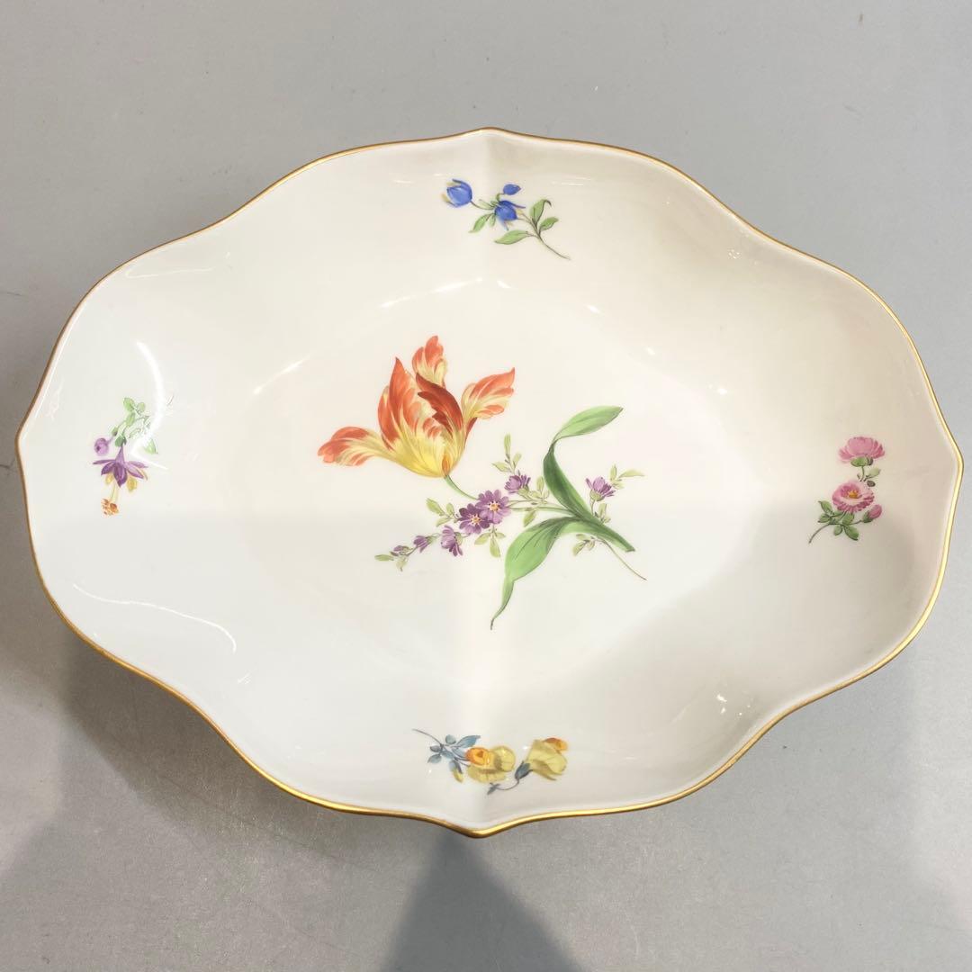 美品 マイセン 磁器 お皿 おまとめ 3点セット ドイツ ベーシックフラワー