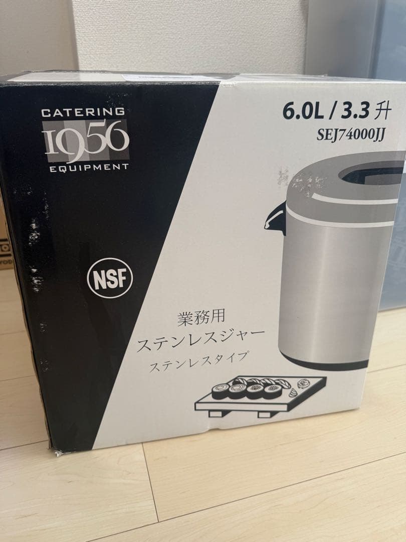 美品 Thunder Group 保温ジャー 3.3升6L SEJ74000JJ