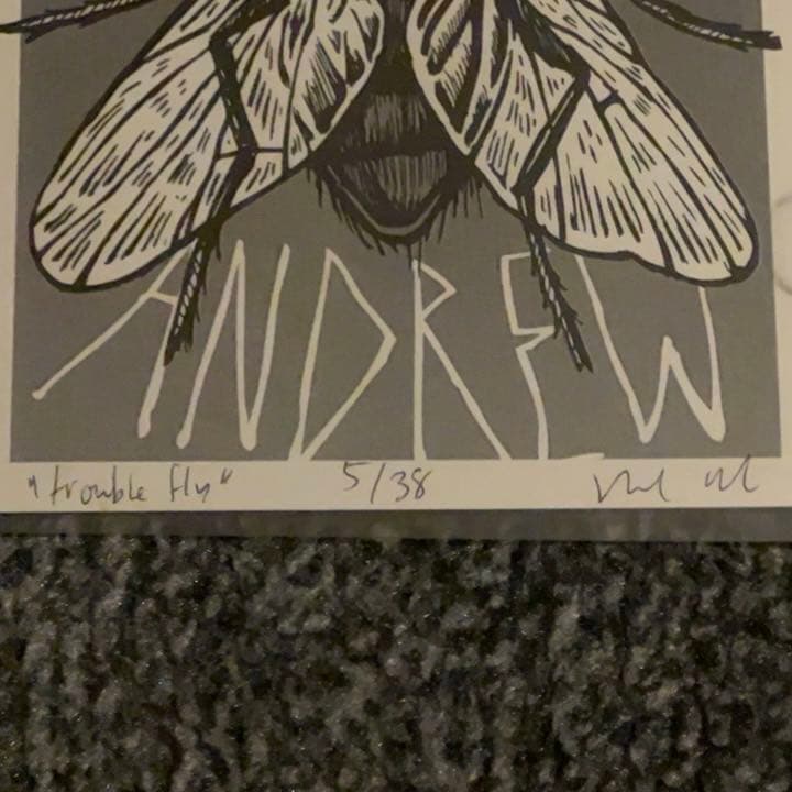 コレクション Trevor Andrew TG FLY Print / GREY