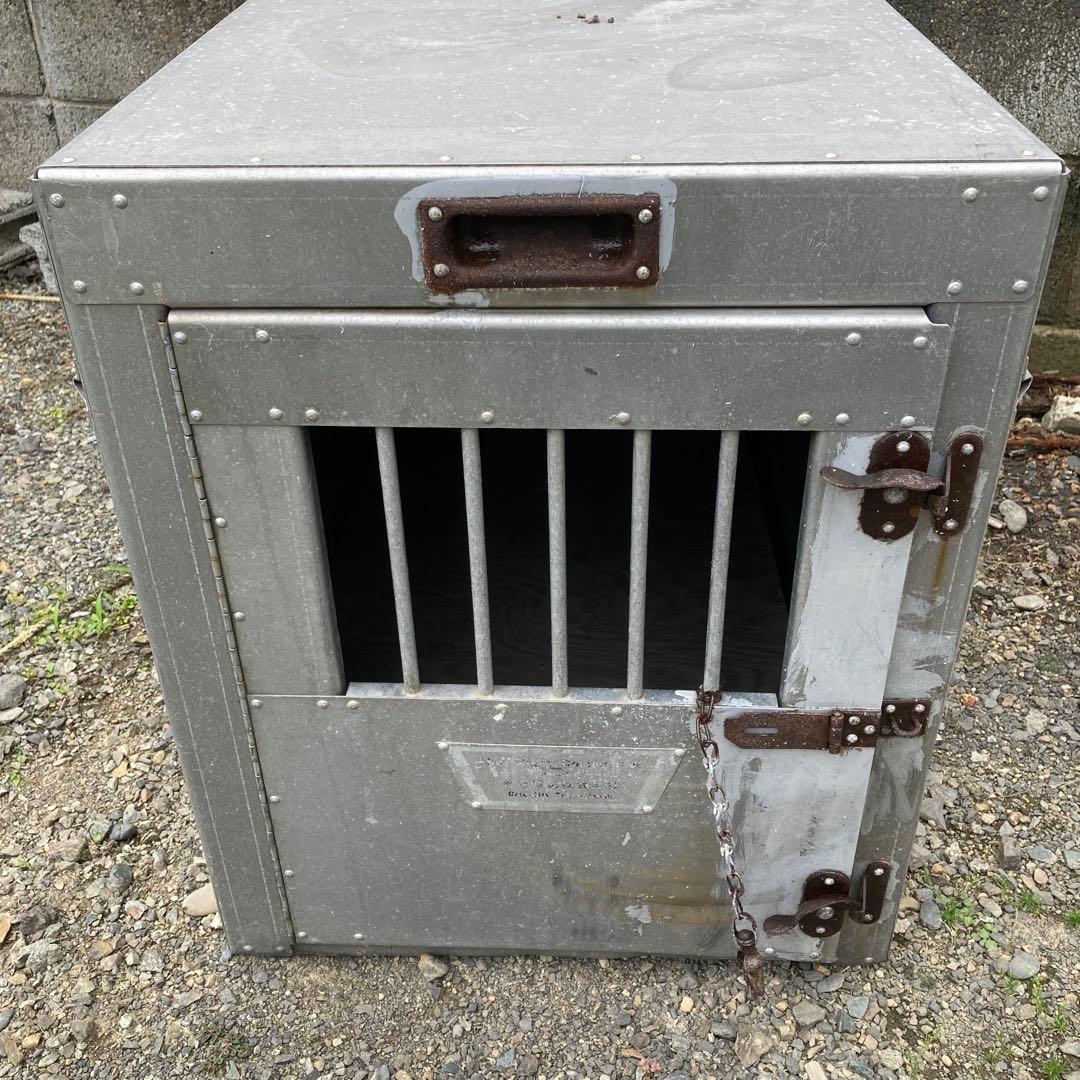 【送料込】アルミ輸送犬舎 ドッグケージ 多摩貿易