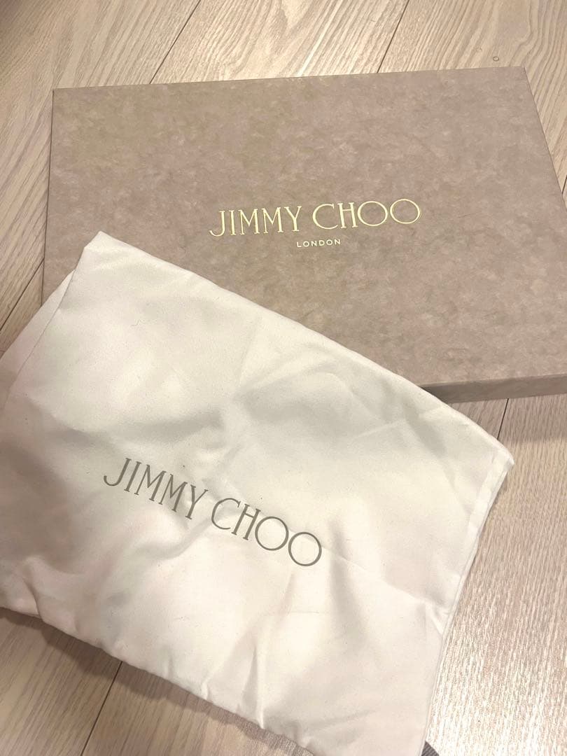M*i様 ジミーチュウ JIMMYCHOO グリッターパンプス　ヒール8cm 3