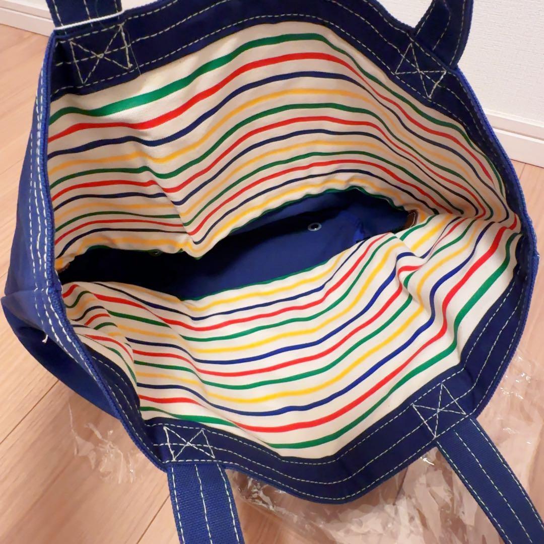 新品MIKI HOUSE ネイビー トートバッグ