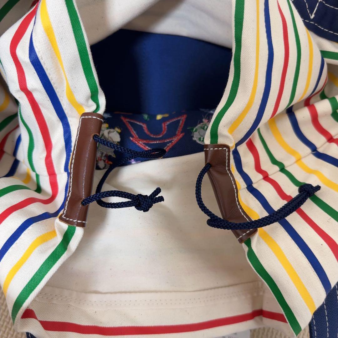 新品MIKI HOUSE ネイビー トートバッグ