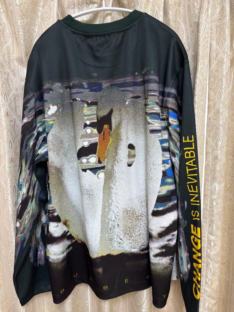 BURBERRY スワン プリント トップ　Lサイズ