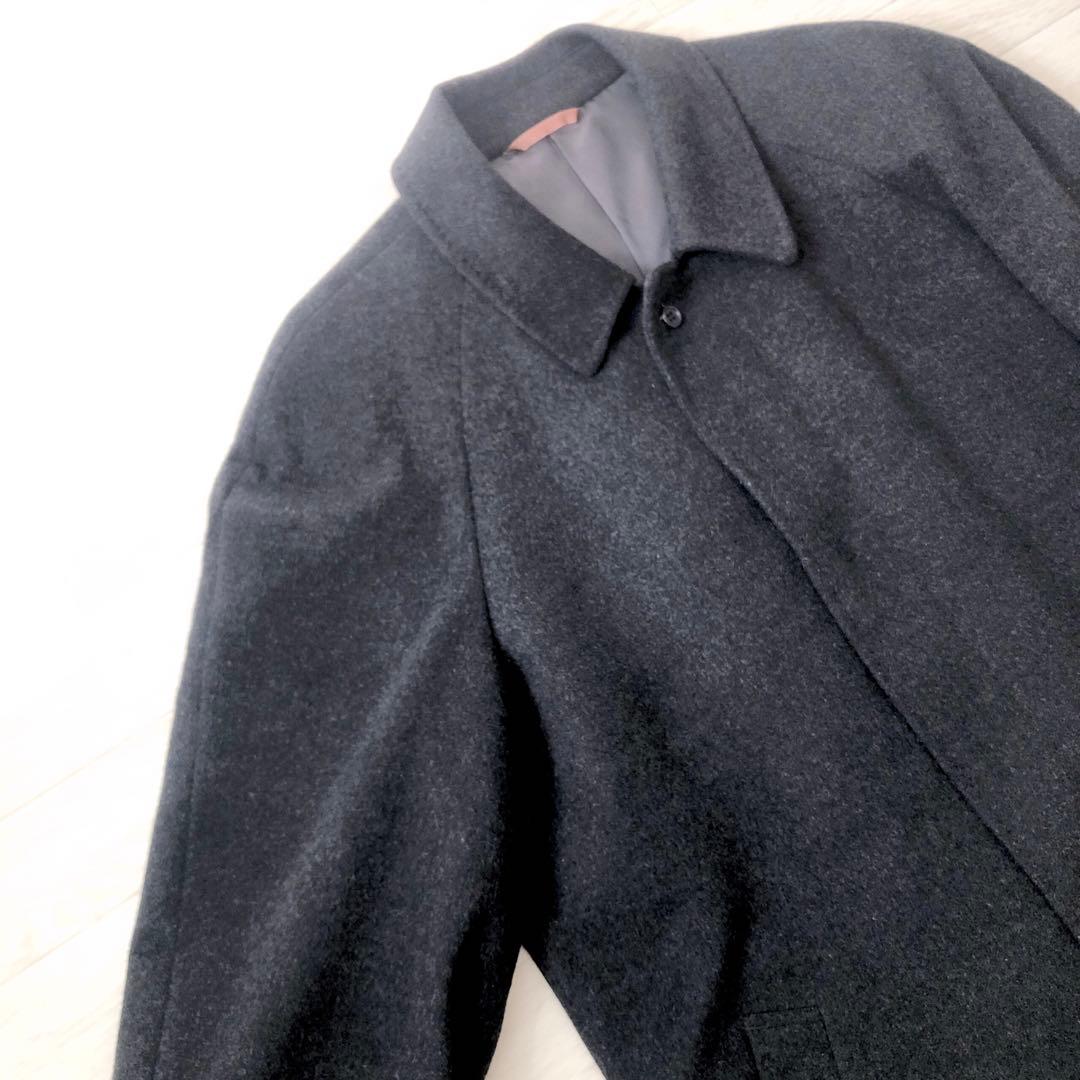 美品　 ヴァレンティノ ルディ　ステンカラーコート　カシミヤ１００％ ＸＬ