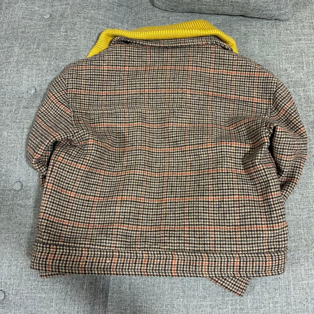 2wayチェック柄　アウター　マリークワント　MARY QUANT ジャケット