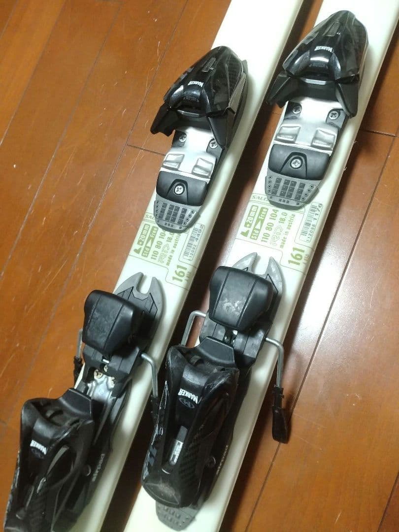【フリースタイル☆】161cm　SALOMONスキー板♪　ツインチップ！