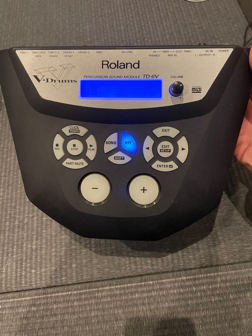 送料無料Roland 電子ドラム TD-6V 音源モジュール
