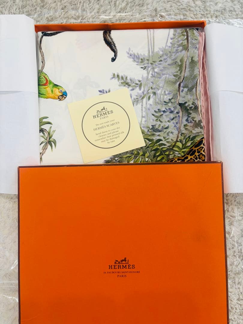 HERMES エルメス カレ90 シルク スカーフ EQUATEUR 赤道直下