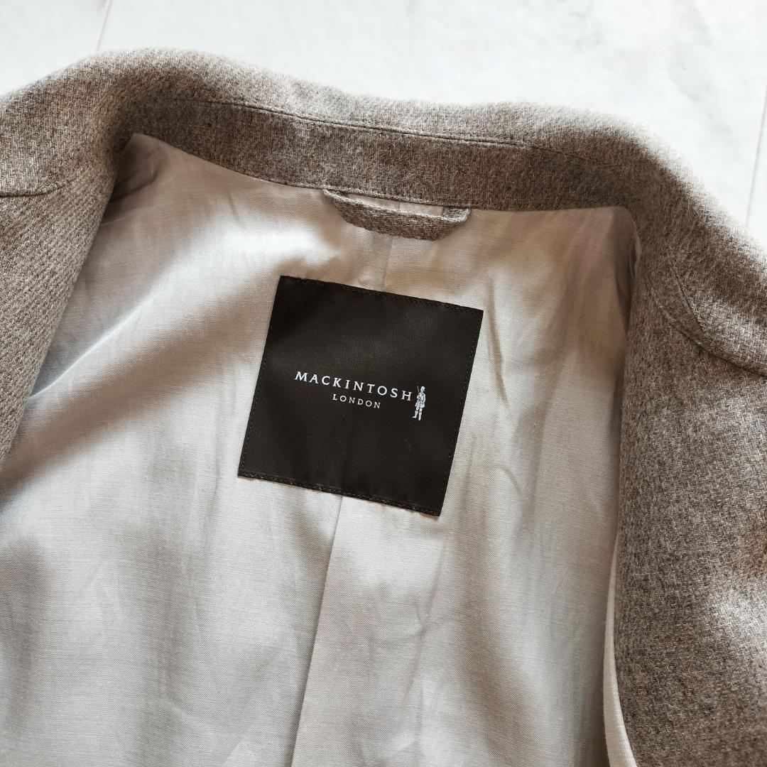 マッキントッシュ DUNFORD 無染色ウールステンカラーコート 42 XL