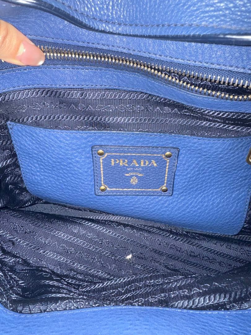 PRADA ネイビー トートバッグ