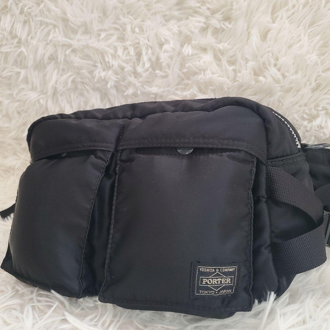 ⭐極美品⭐PORTER TANKER ボディバッグ ブラック