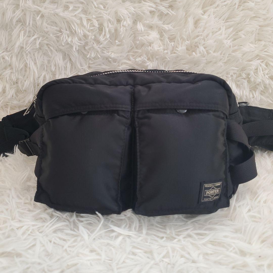 ⭐極美品⭐PORTER TANKER ボディバッグ ブラック