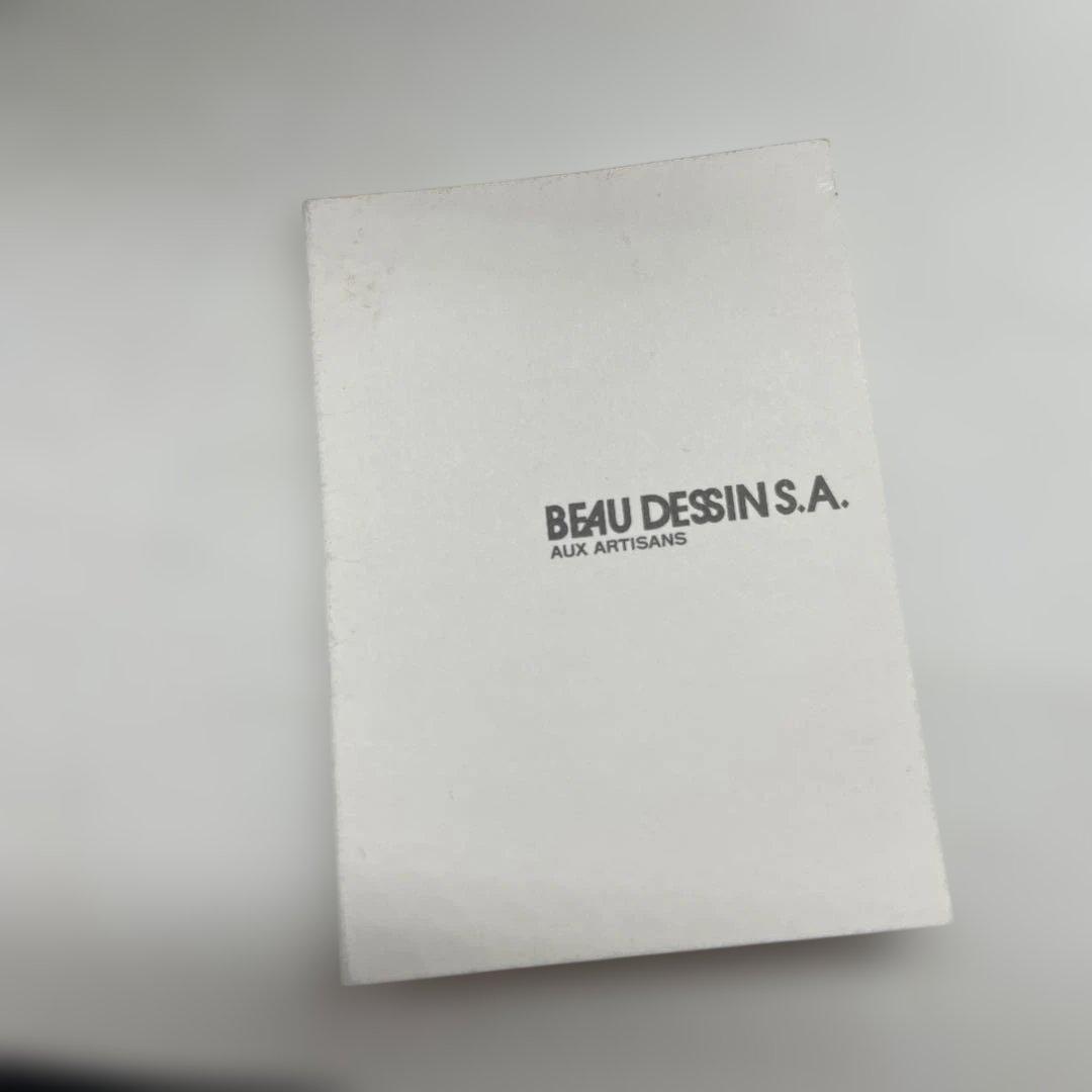 BEAU DESSIN S.A. レザートートバッグ ブラウン系 本革仕様