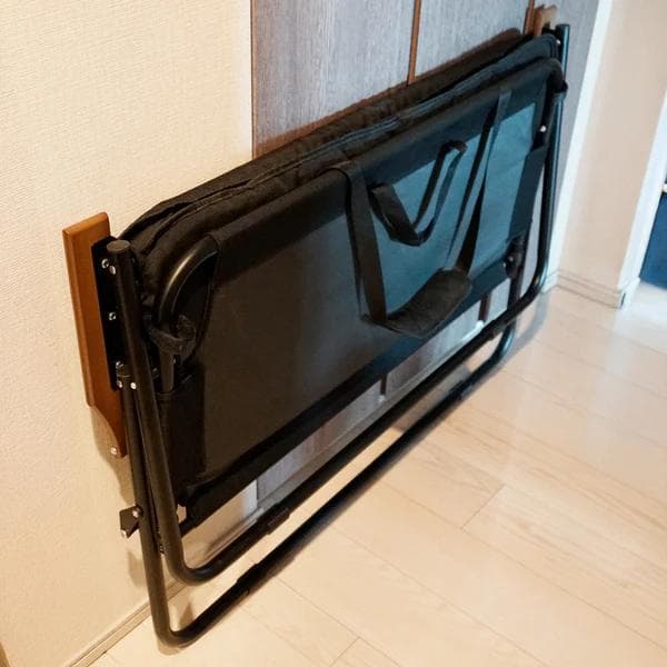 Daliz クッション付き肩掛け楽々持ち運び折りたたみベンチ 耐荷重160kg